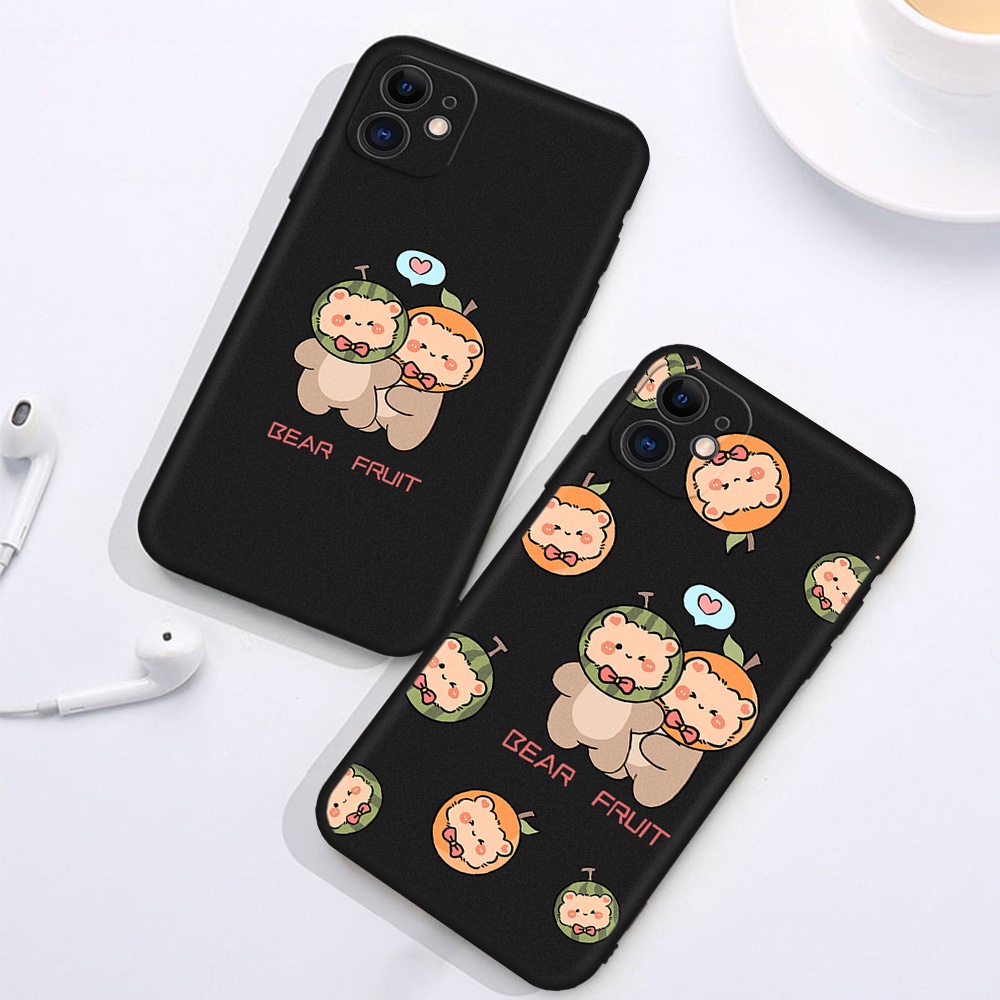 Ốp điện thoại mềm họa tiết gấu cho Samsung S9 S8 S10 S20 PLUS S6 S7 EDGE S11 S10 S10E S11E /S10 LITE S10 5G S20FE S5