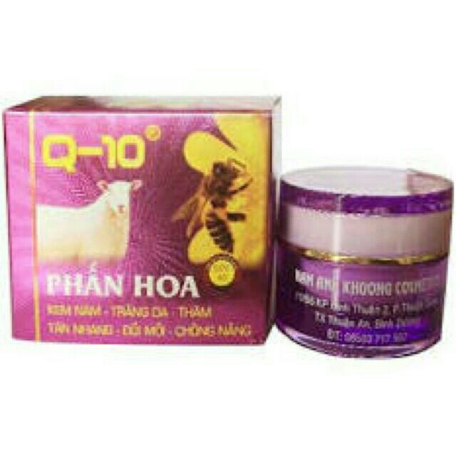 Kem Nám - Trắng Da - Thâm - Tàn Nhang - Đồi Mồi Q10 Phấn Hoa Nhau Thai Cừu