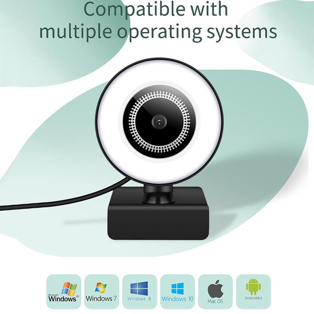 Webcam HD 1080p tích hợp micro có thể xoay chất lượng cao | BigBuy360 - bigbuy360.vn