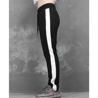 Bigsize quần thể thao 1 line ống suông unisex