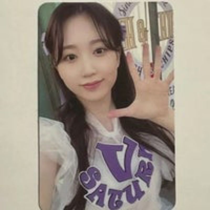 [Chính hãng] Card NMIXX Haewon xòe tay 5 ngón siêu xinh (đọc kĩ mô tả sản phẩm)