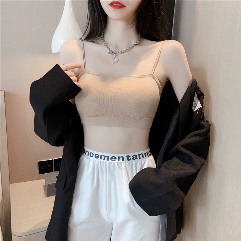 Áo Lót Không Gọng Không Đường May Thiết Kế Mỏng Thời Trang Dành Cho Nữ