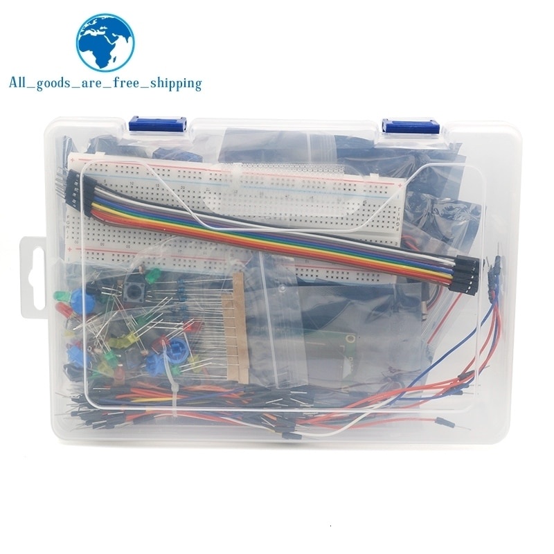 Bộ Khởi Động Tzt Cho Arduino Uno R3 - Uno R3 / Servo / 1602 Lcd / Jumper Wire / Uno R3