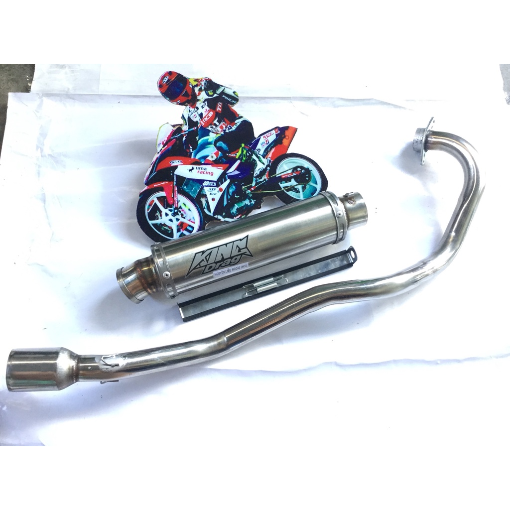 Bộ pô king drag full cổ INOX THẲNG GẮN NHIỀU LOẠI XE, Sản Phẩm Chất Lượng, Gian Hàng Uy Tín, Giá Cả Cực Tốt