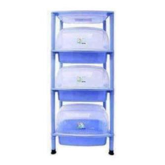 ( hang hot) Kệ chén Việt Nhật 3 tầng có nắp đậy - đồ dùng nhà bếp bằng nhựa cao cấp an toàn
