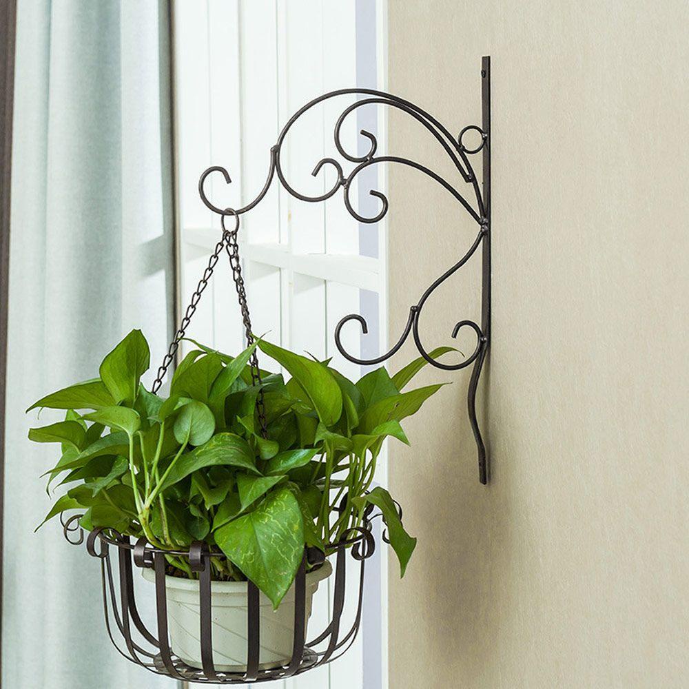 WTTLE Móc Sắt Treo Chậu Cây Trang Trí Xinh Xắn