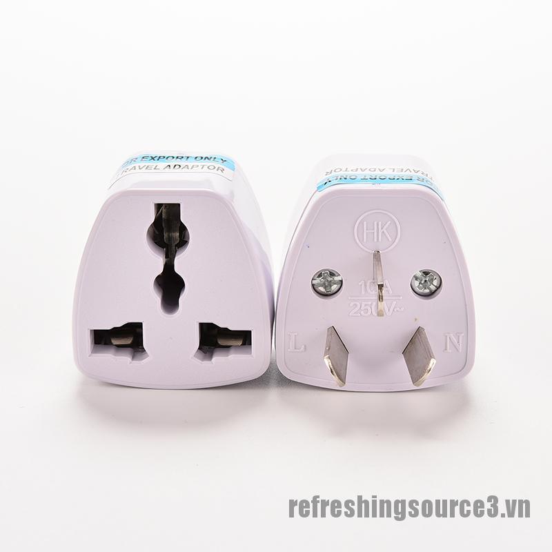 Đầu Chuyển Đổi 3 Pin Từ Us Eu Sang Au Australia Chất Lượng Cao