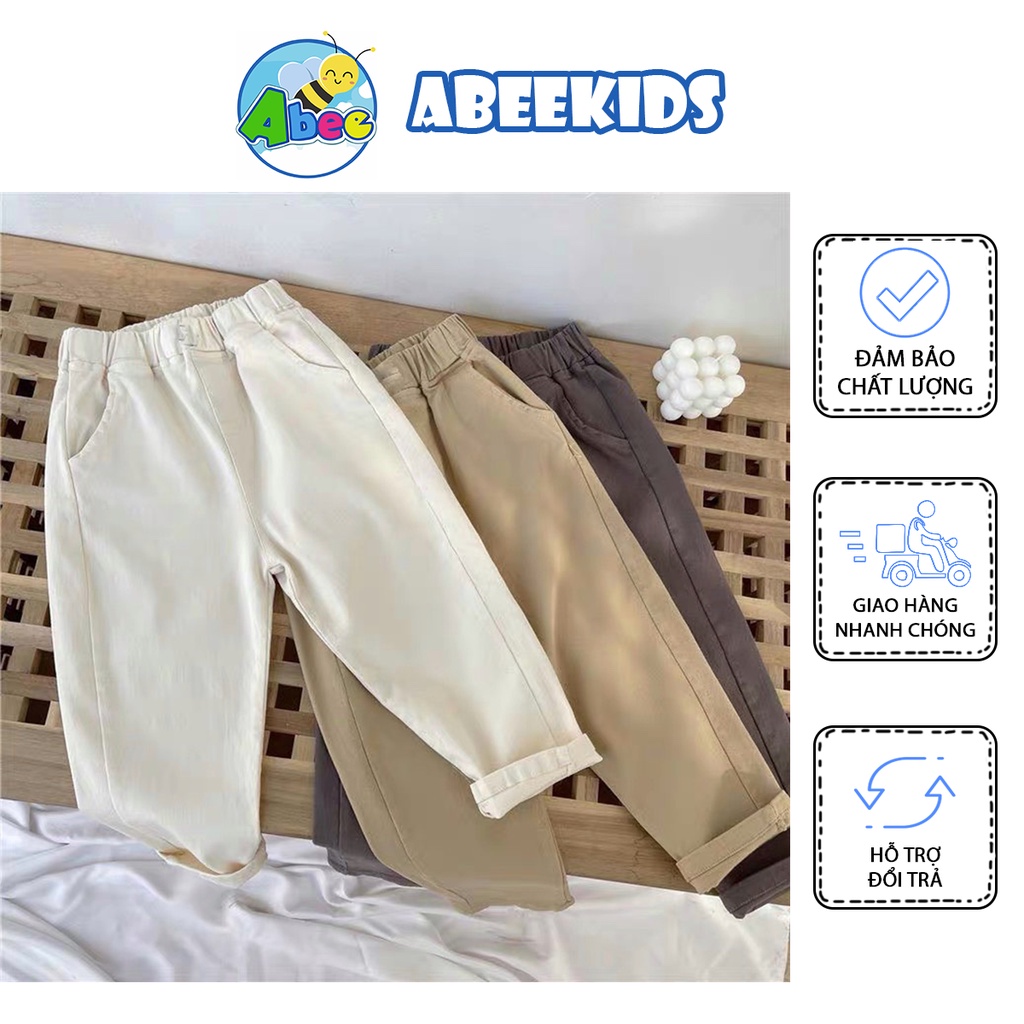 Quần Dài Kaki Cho Bé 8-22kg ABee Store QKK01