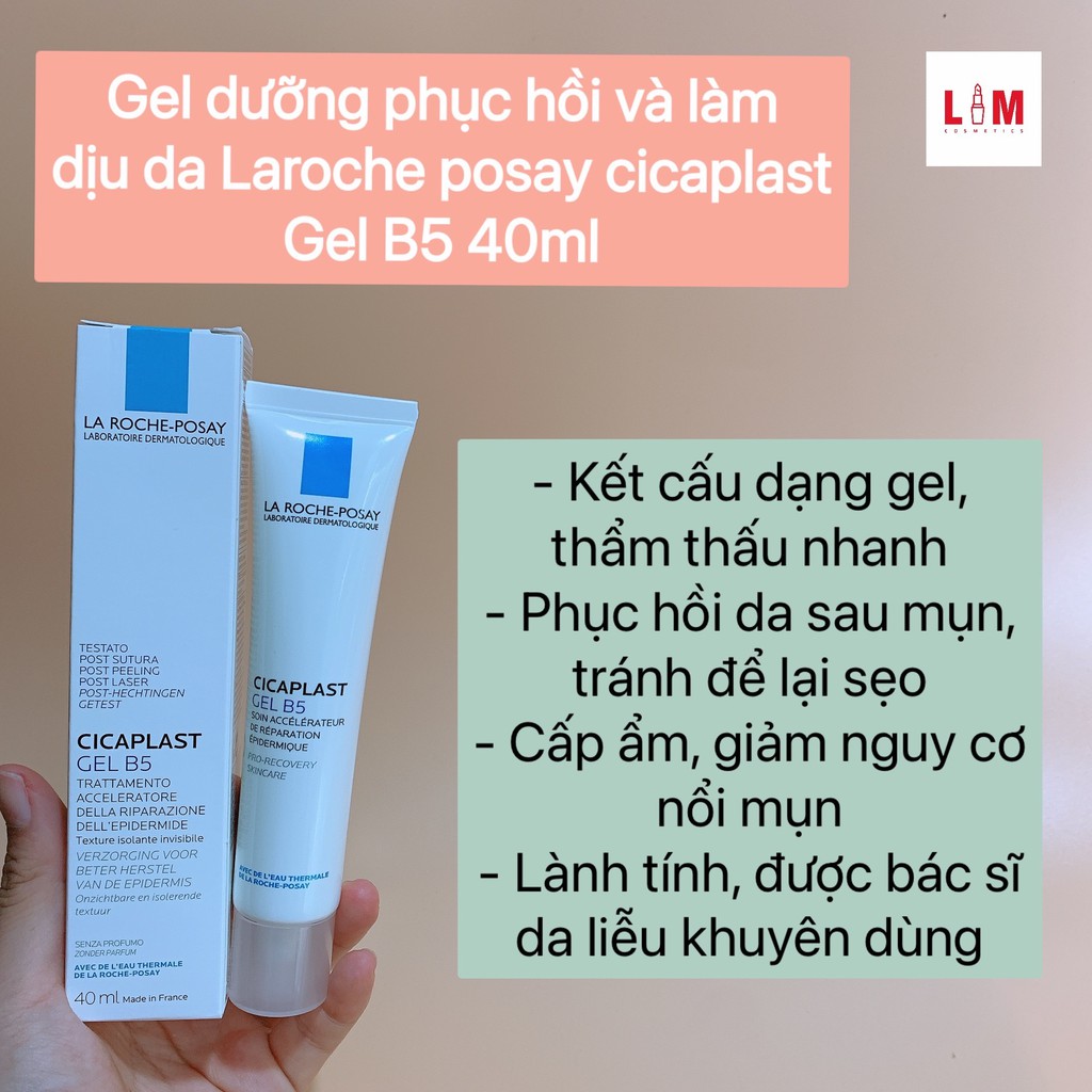Gel Dưỡng Phục Hồi Và Làm Dịu Da La Roche-Posay Cicaplast Gel B5 40ml