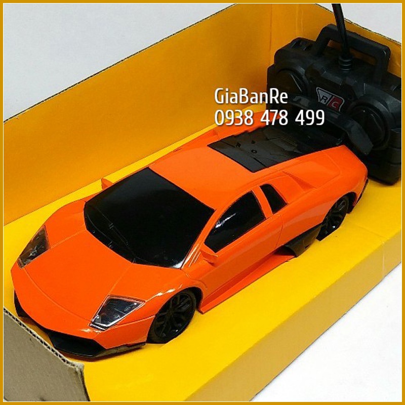 XE ĐIỀU KHIỂN LAMBO MURCIELAGO CỠ TRUNG PIN SẠC - 22CM - 9512V