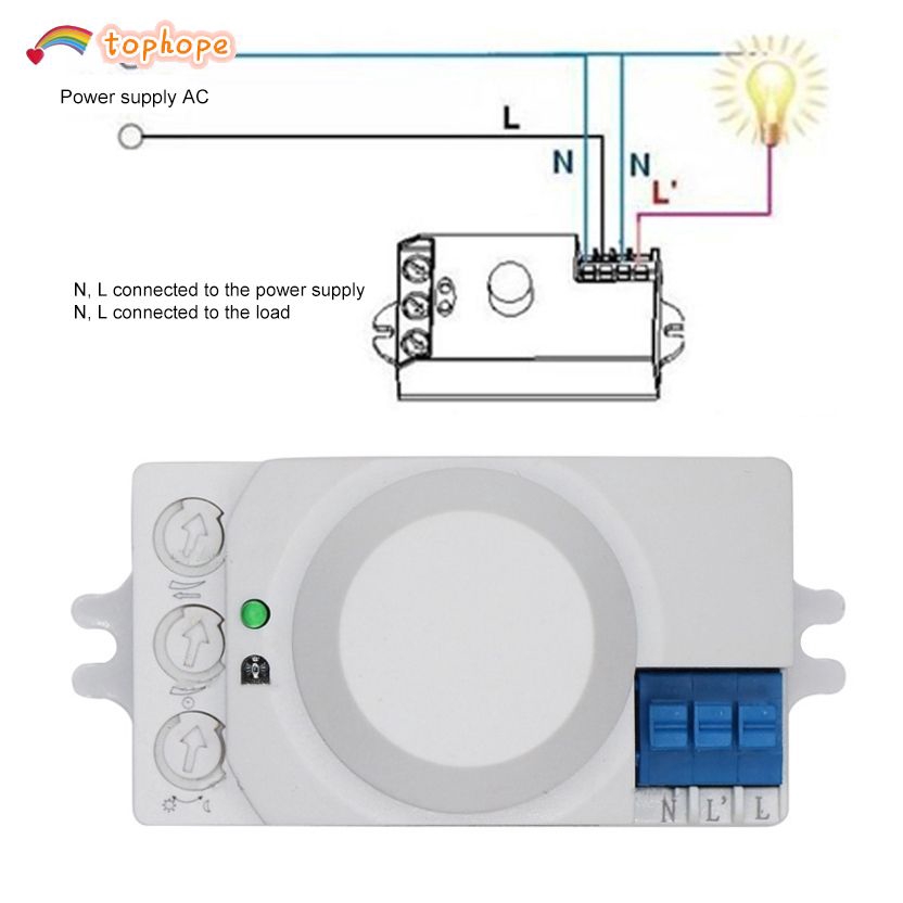 Công Tắc Cảm Biến Radar 5.8ghz Đa Dụng Chất Lượng Cao