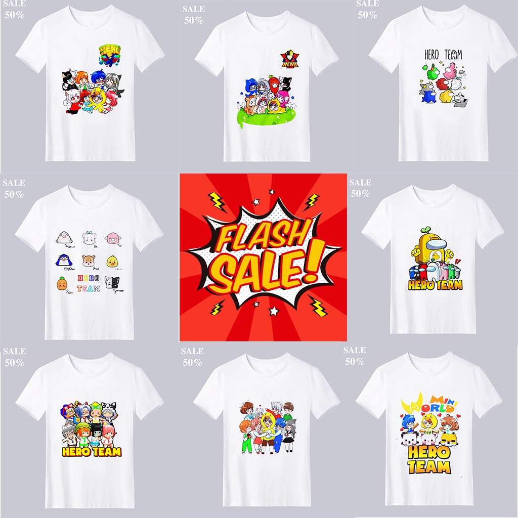 Album Áo thun Hero Team cực chất - món quà cực HOT đến các fan