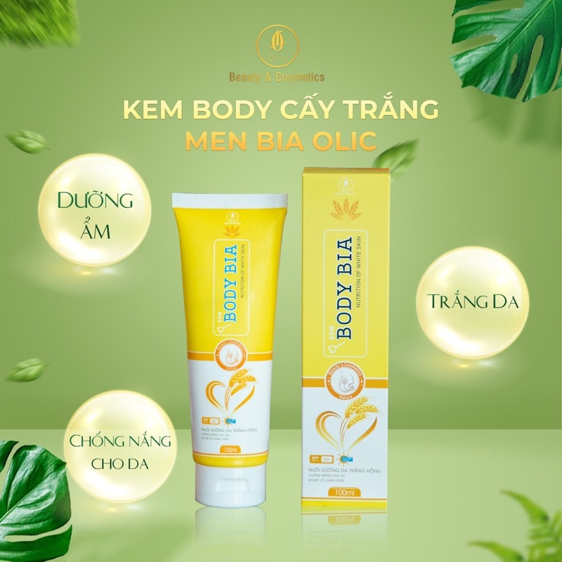 Kem body BIA olic chính hãng