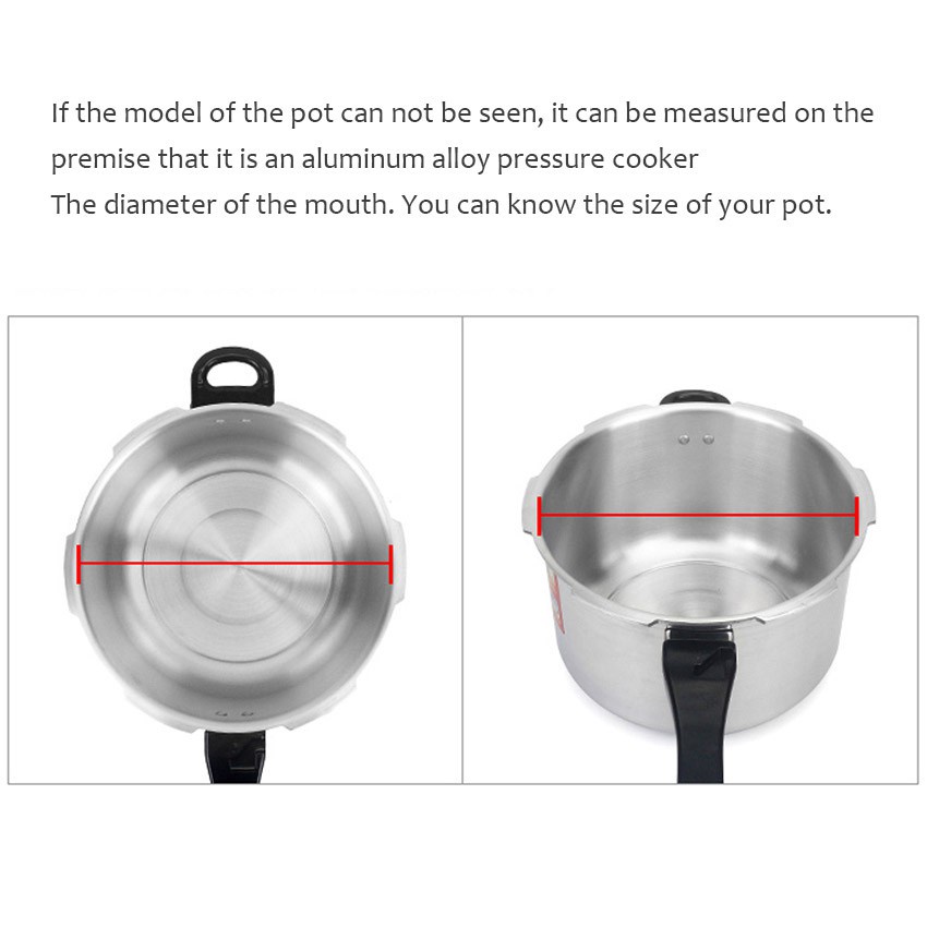 Vòng Đóng Kín Nồi Áp Suất Bằng Hợp Kim Nhôm Đường Kính Trong 16-32Cm