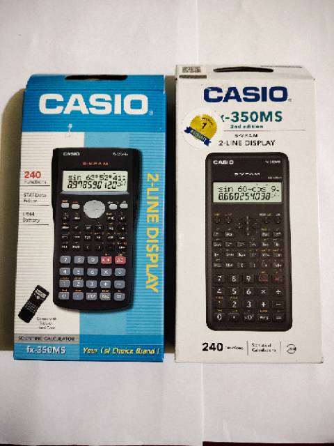 Máy Tính Bỏ Túi Casio Calculator 2-line Hiển Thị Màn Hình Hiển Thị