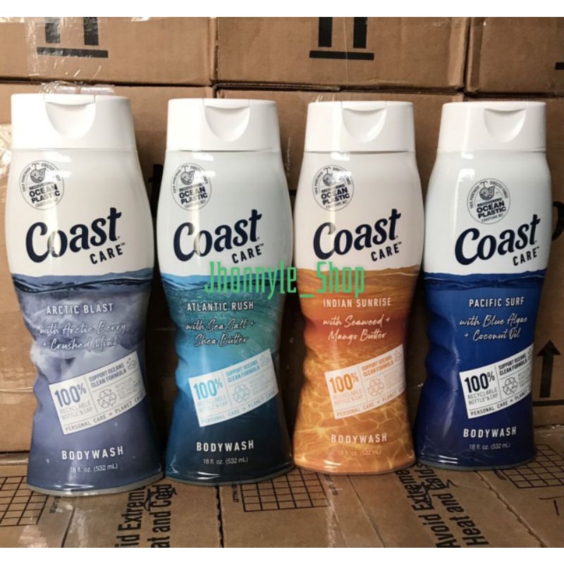 Sữa Tắm Cao Cấp Cho Nữ Coast Care 532ml Của Mỹ