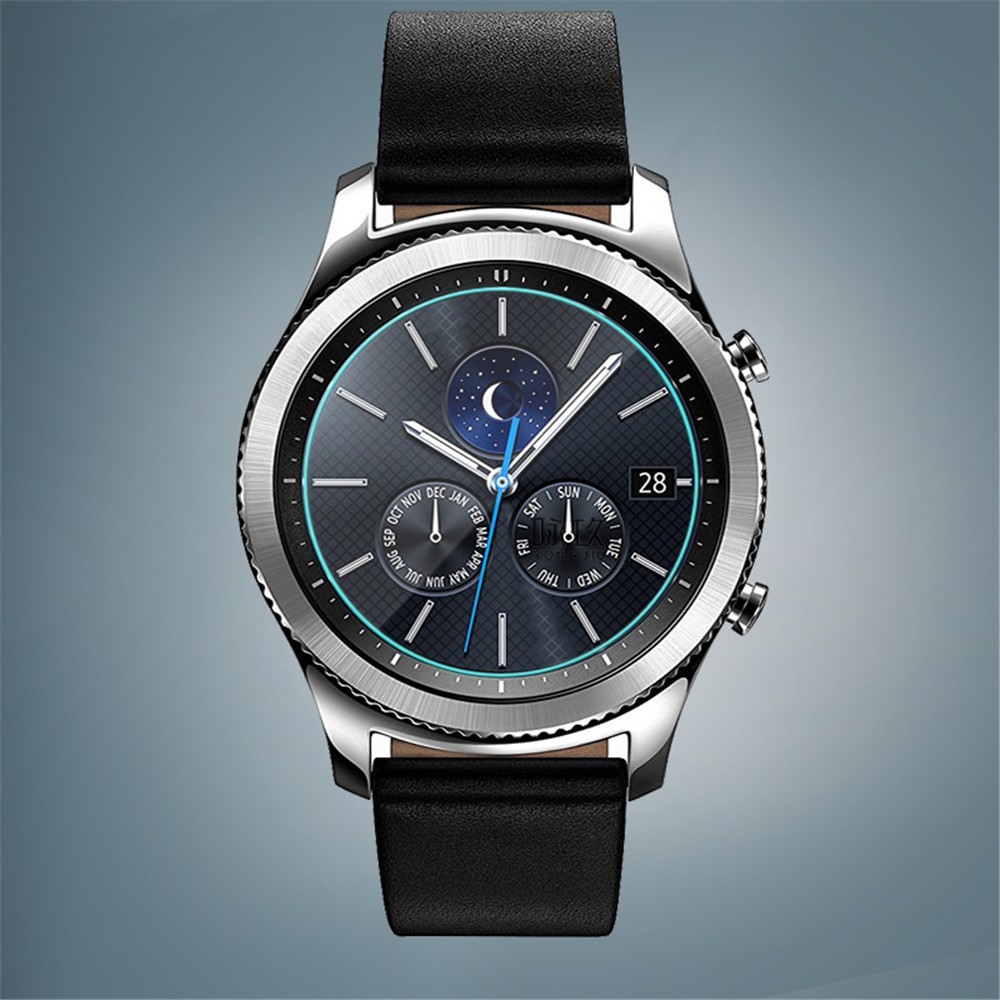 Kính Cường Lực 9h 2.5d Bảo Vệ Màn Hình Cho Samsung Gear S4 S3 S2 Classic Frontier