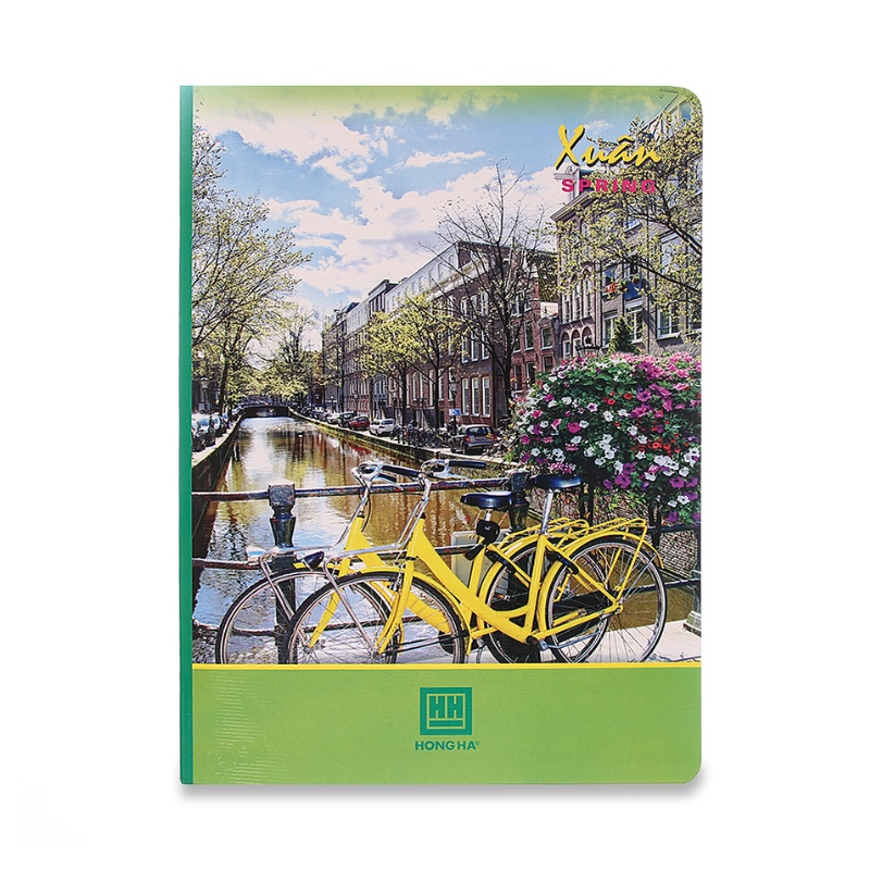 Vở kẻ ngang 300 trang Hồng Hà - 1 quyển - 1032 - chống lóa - vở kẻ ngang cao cấp - MIYABI STORE