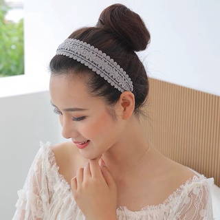 Bờm ren cài tóc phong cách Hàn
