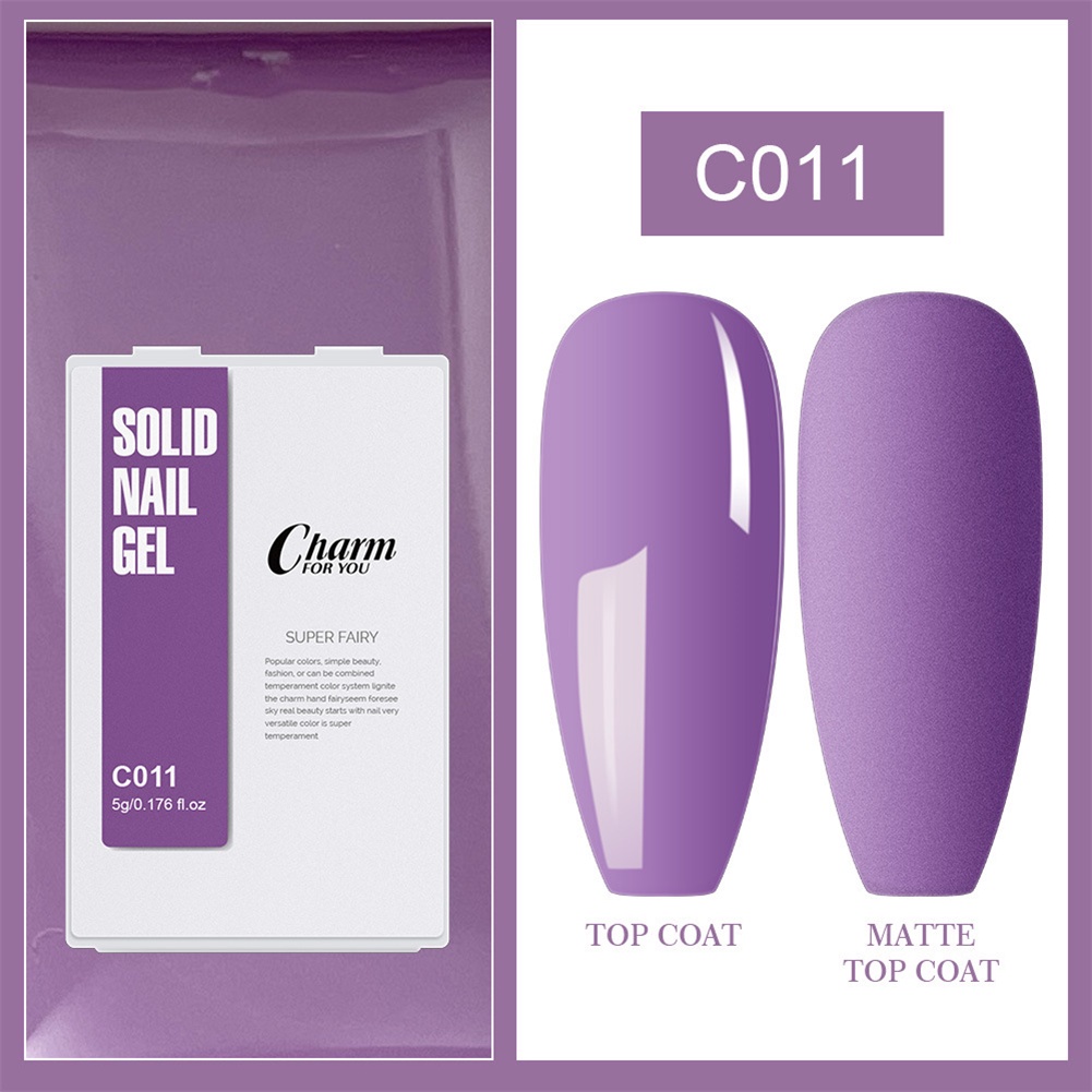 Sơn móng tay Gel charm2022 mới của Nhật Bản-phong cách rắn sơn móng tay màu sắc phổ biến kem rắn sơn keo cửa hàng làm móng tay chuyên dụng 5g bám móng