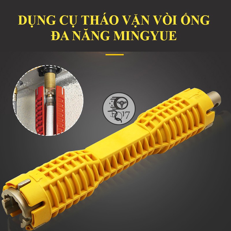 [ DỤNG CỤ THÁO VẶN VÒI ỐNG NƯỚC ĐA NĂNG ] - HÀNG THẬT NHƯ HÌNH - CỜ LÊ VẶN DÂY CẤP NƯỚC TIỆN LỢI