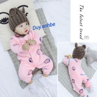 Áo liền quần ấm cho trẻ sơ sinh