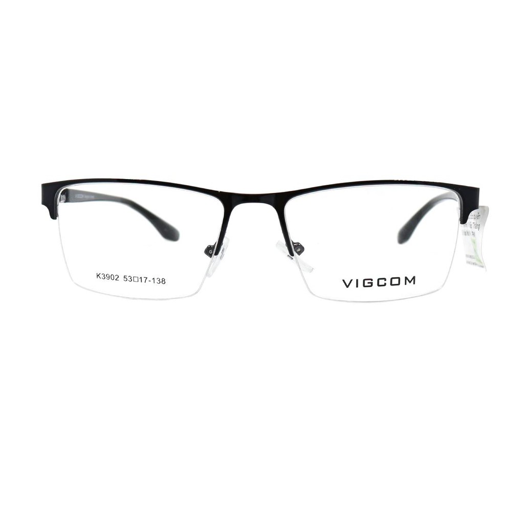 Gọng kính nam nữ Vigcom VG3902 màu sắc thời trang, thiết kế dễ đeo bảo vệ mắt
