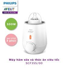 Máy hâm sữa và thức ăn siêu tốc bằng điện Philips Avent 355/00