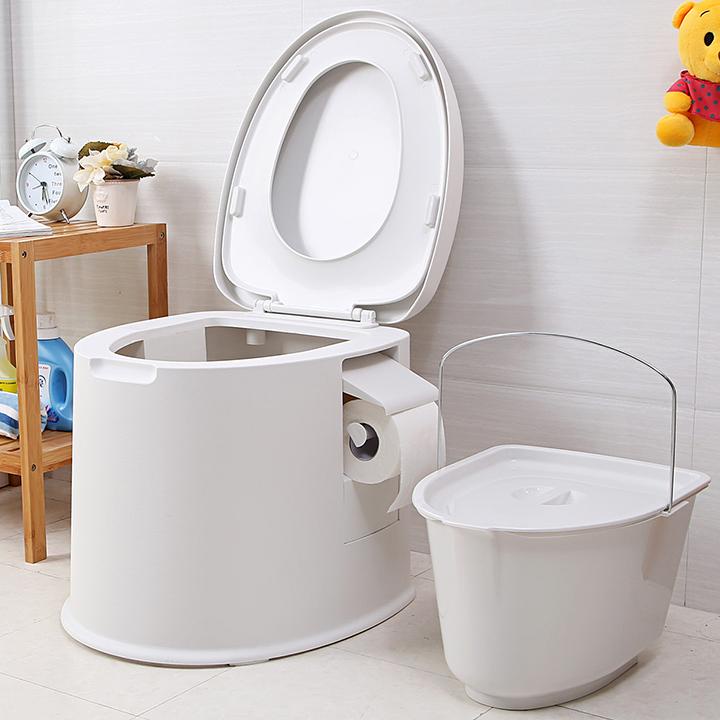 Bồn cầu di động cho người già - bô ngồi vệ sinh cho người lớn