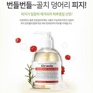 [Date 2024] Gel Rửa Mặt Ciracle Anti-Blemish Teatree Wash