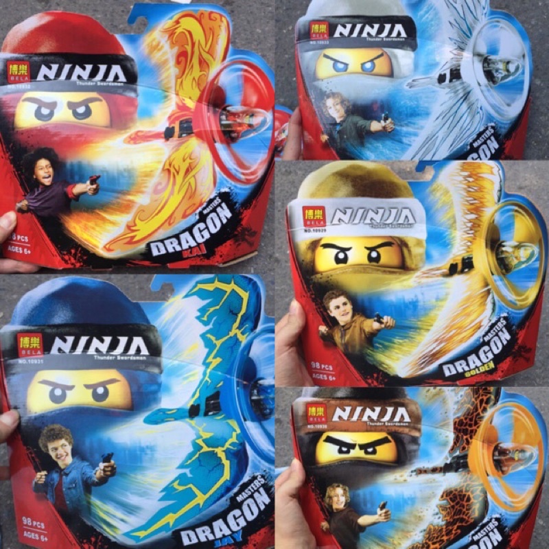 Bộ đồ chơi Cao thủ lốc xoáy - con quay ninjago