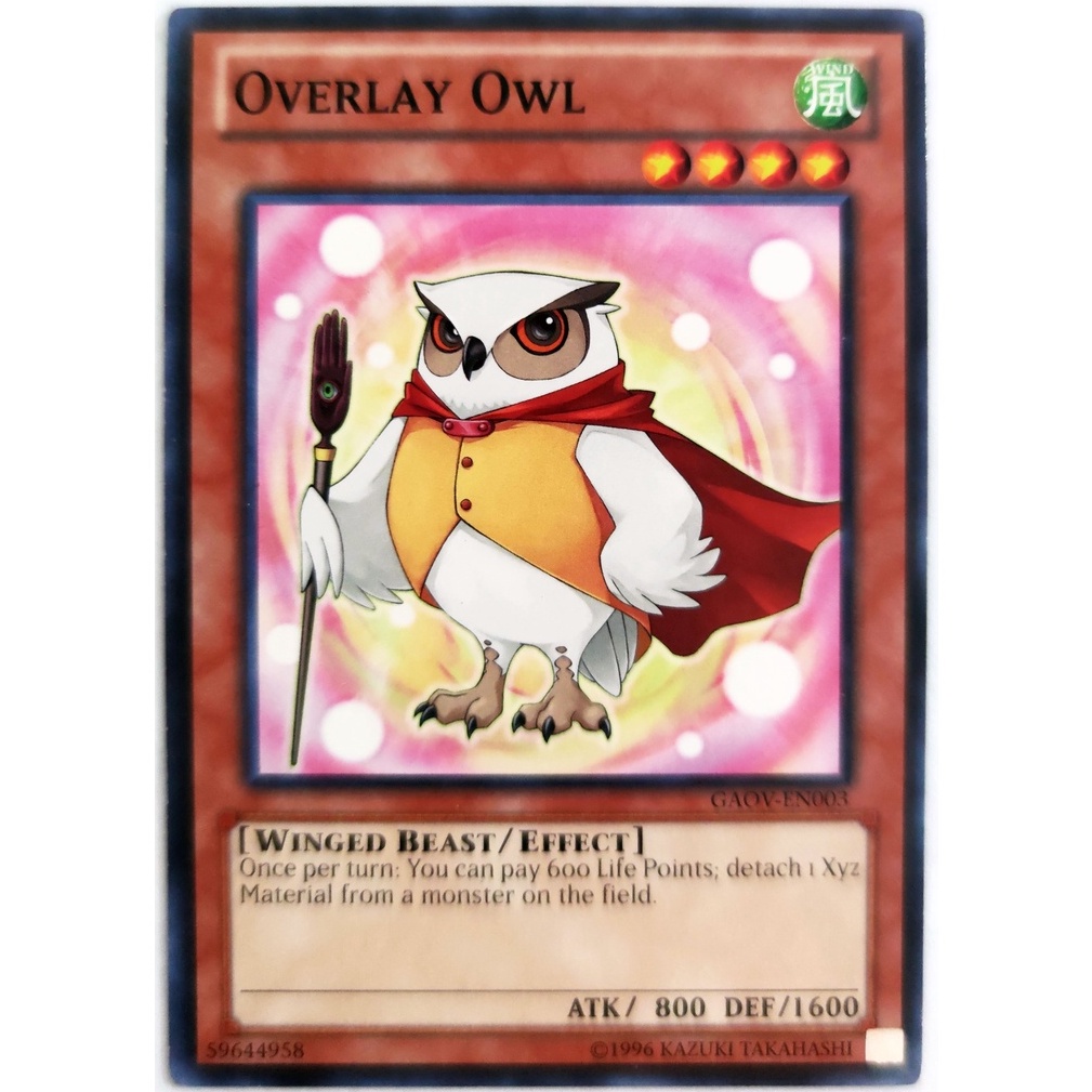 [Thẻ Yugioh] Overlay Owl |EN| Common
