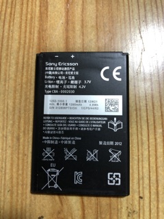 PIN SONY BA600 ST25I XPERIA U