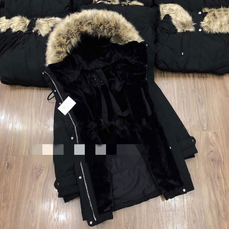 Áo parka zr dư xịn mẫu 2020 lót lông đen siêu đẹp