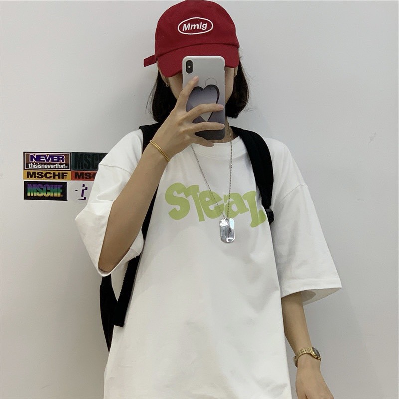 Áo thun tay lỡ form rộng unisex Neko.sg ATL245