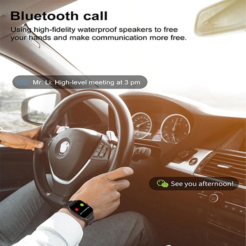 Đồng Hồ Thông Minh Dt35 + 1.75inch Có Bluetooth Gọi Dt35 Plus Ecg Ppg Cho Android Ios Fitness Pk P8 Pro