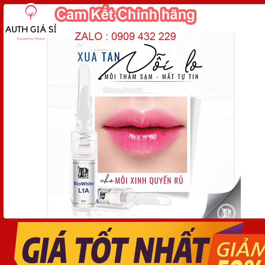 [CHÍNH HÃNG USA] Kem Khử Thâm Làm Hồng Môi BioWhite L1A