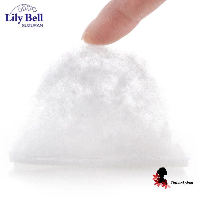 Bông Tẩy Trang Lily Bell Lilian Puff 222 Miếng Nhật bản