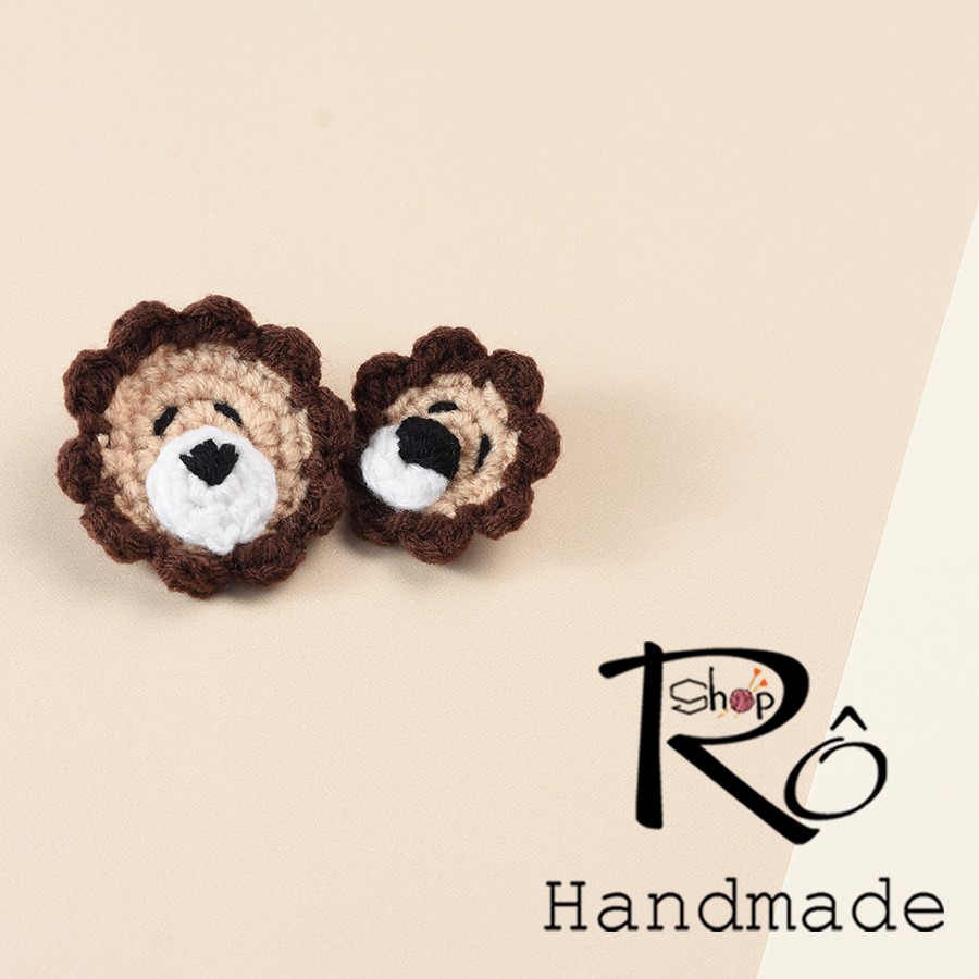 Cài áo sư tử cute, ghim cài balo dễ thương [Hàng sẵn+Ảnh thật]