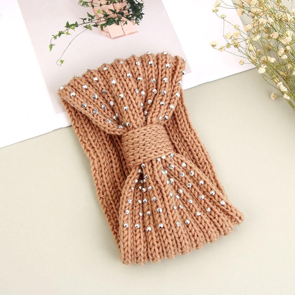 Băng Đô Đan Len Giữ Ấm Tai Thời Trang Mùa Đông Cho Nữ