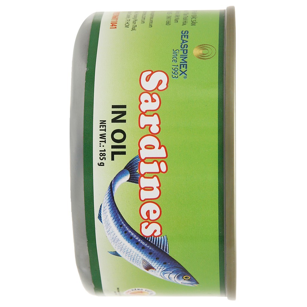 Cá biển ngâm dầu Seaspimex hộp 185g