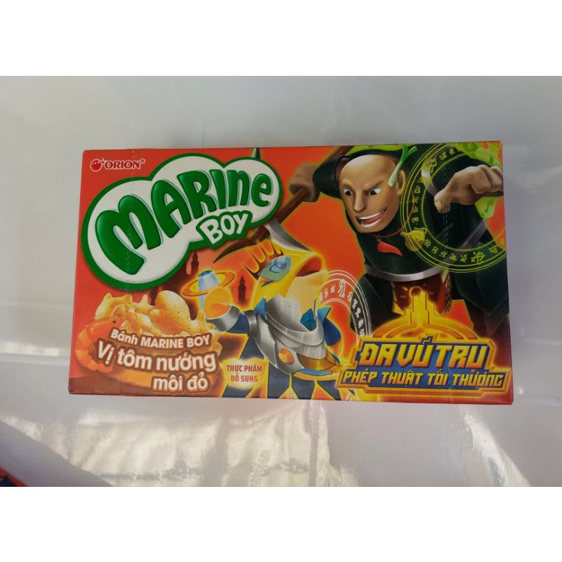 Combo 6 hộp  bánh cá Marine Boy 35g.