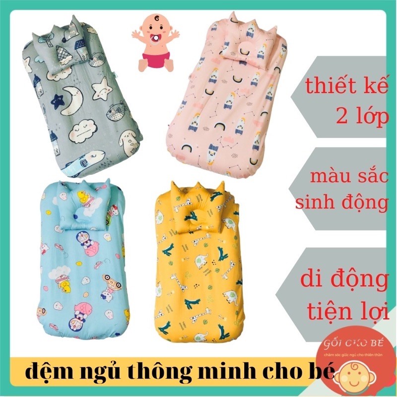 Đệm Ngủ Chung Giường Cho Bé Monmon