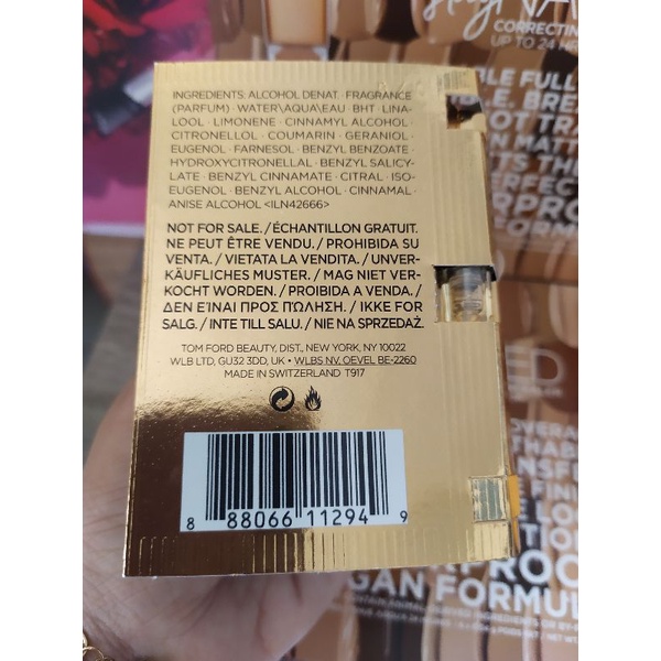 Vial nước hoa Sang Trọng Nồng NànTom Ford Black Orchid Mẫu thử 1,5ml