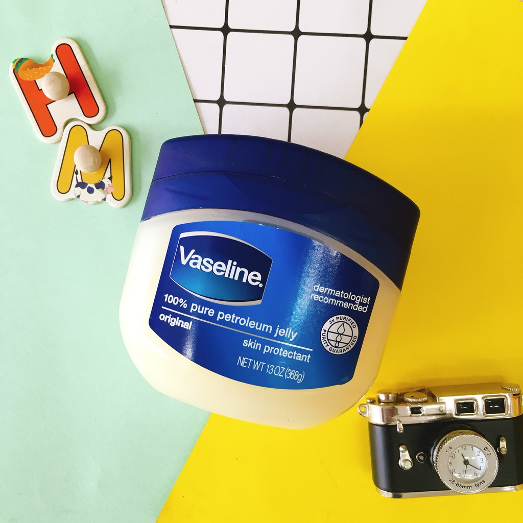 Sáp Dưỡng Ẩm VASELINE Original 100% Pure Petroleum Jelly Hộp Siêu To Khổng Lồ 368g - Mỹ