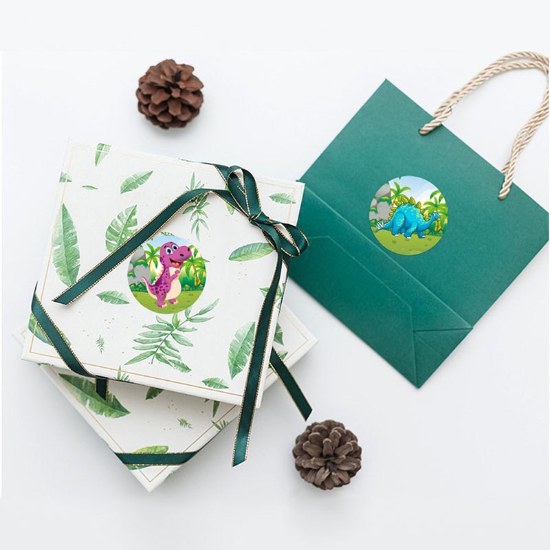 Set 500 miếng dán 2.5cm có họa tiết chữ truyền cảm hứng