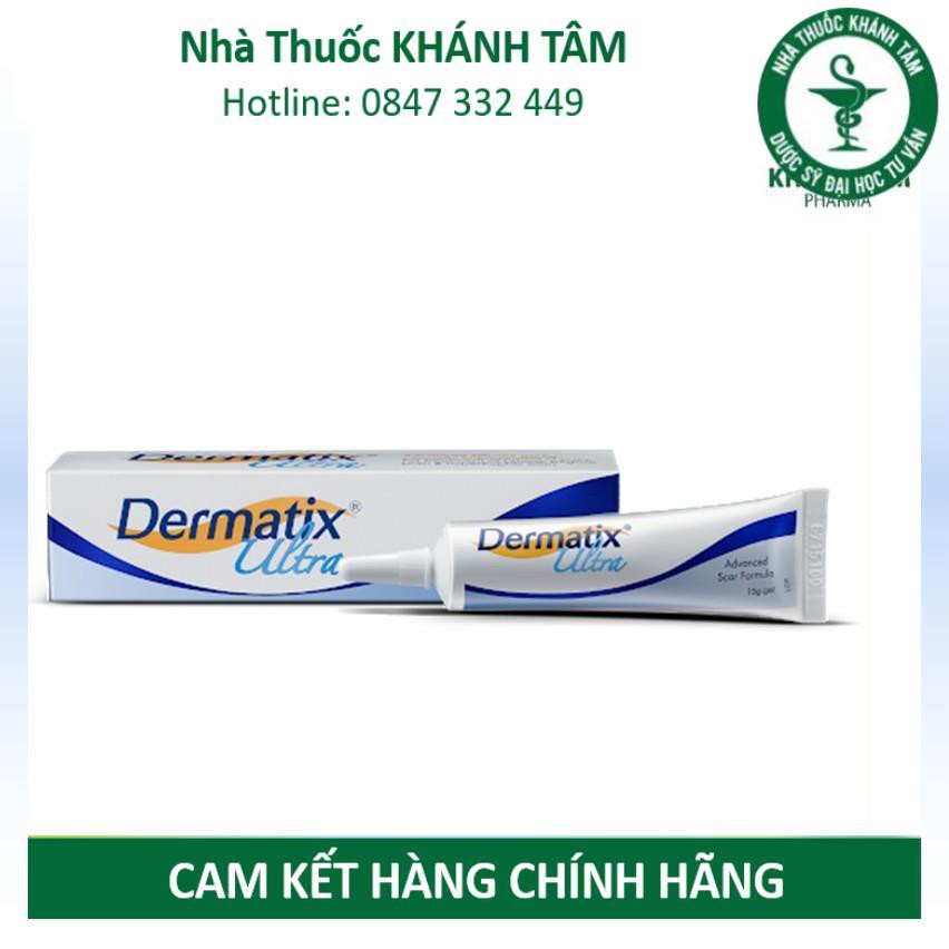 Gel sẹo Dermatix Ultra (Tuýp 2g, 7g, 15g) [Dematix, dematis, dermatis] _Khánh Tâm ! !