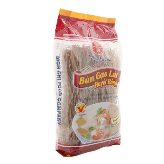 Bún gạo lứt huyết rồng Bích Chi -gói 200g