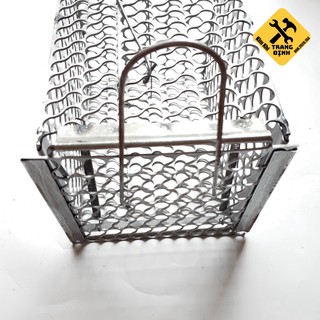 Bẫy chuột lồng sắt vuông loại 22cm