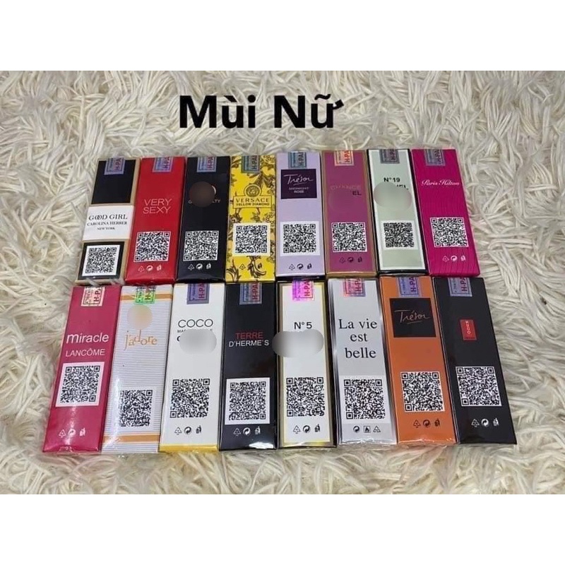 SALE TINH DẦU THƠM PHÁP 12ml